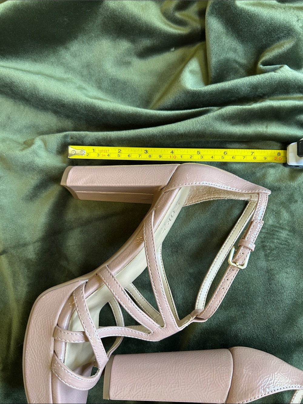 Naturalizer Beige Strappy Open-Toe Sandals - Picture 3 of 8
